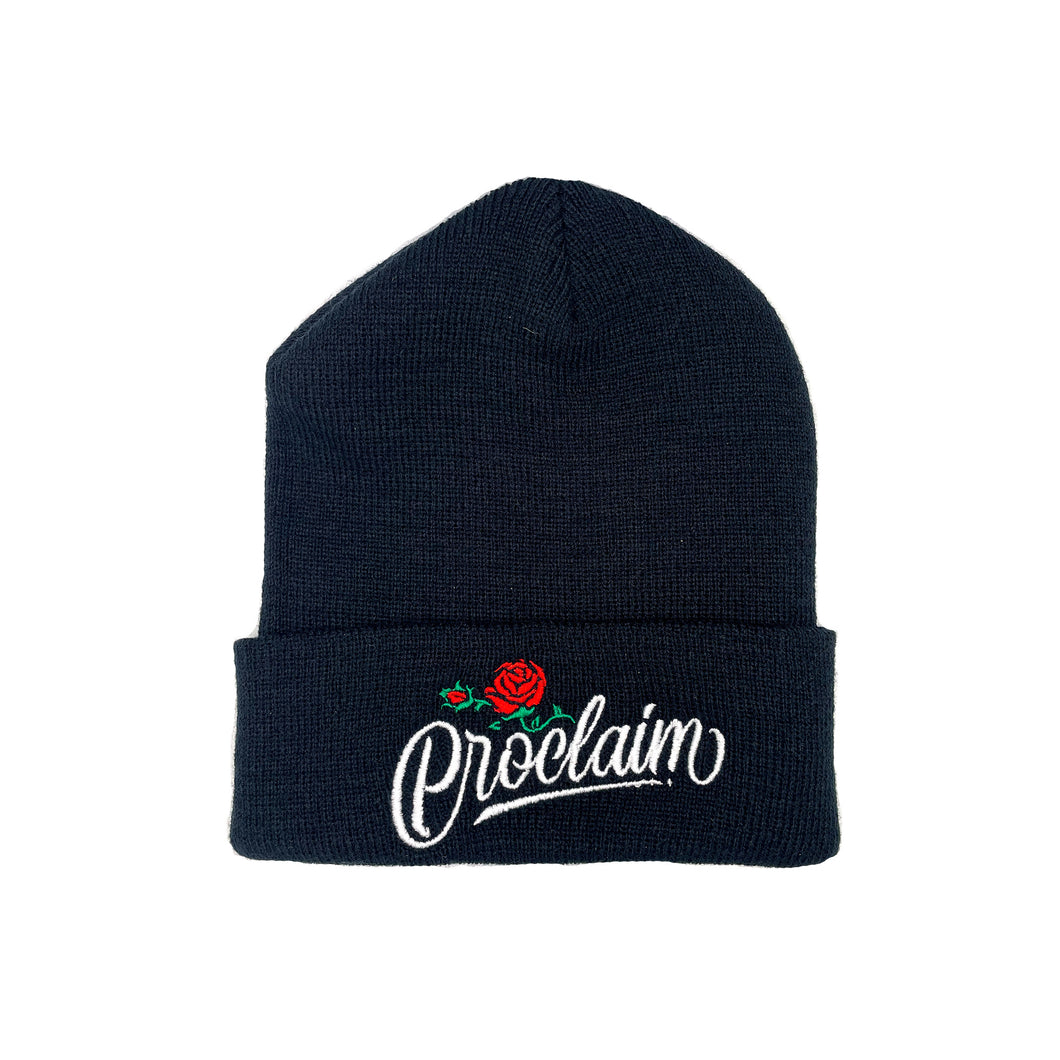 Rose beanie